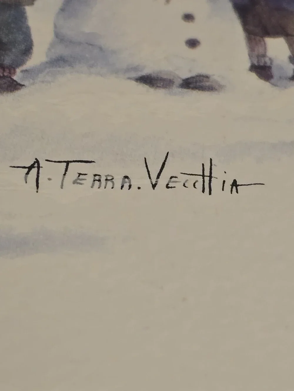 A. Terra Vecchia vintage ceramic